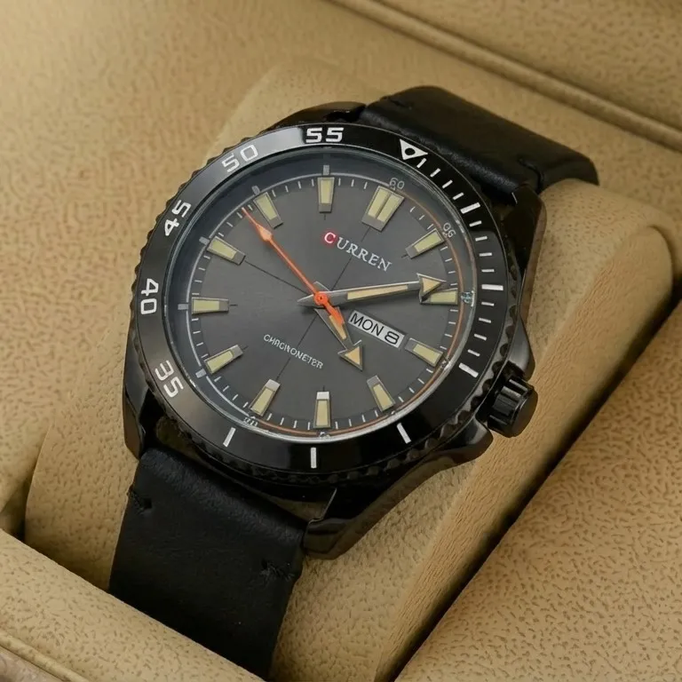 Curren M8272 Men's Watch Leather Strap