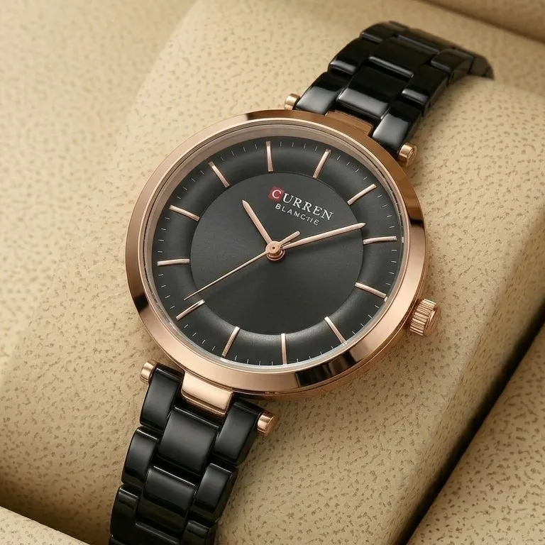 Curren C9054L Ladies Watch Chain Strap